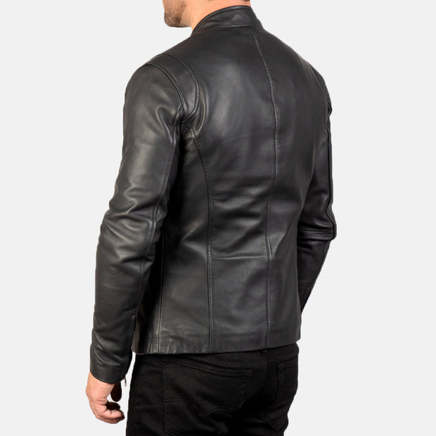 Men's Black Leather Jacket: The Iconic