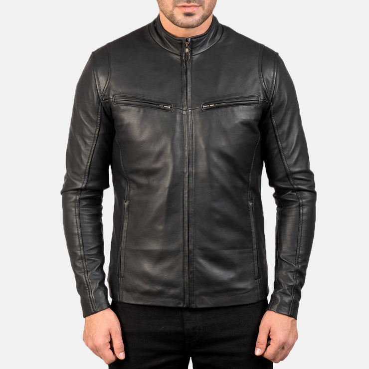 Men's Black Leather Jacket: The Iconic