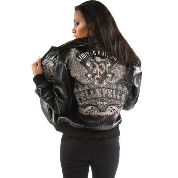 Women's Pelle Pelle Soda Club Limited Edition Black Leather Jacket