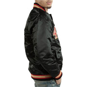 Men's Holiday Season San Francisco 49ers Black Varsity Jacket