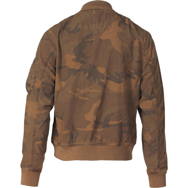 Men's Military Camo Bomber Jacket: The Jason