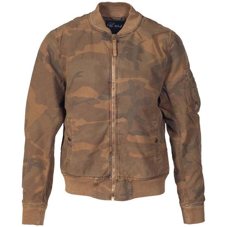 Men's Military Camo Bomber Jacket: The Jason