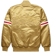 San Francisco 49ers Golden Satin Jacket For Men