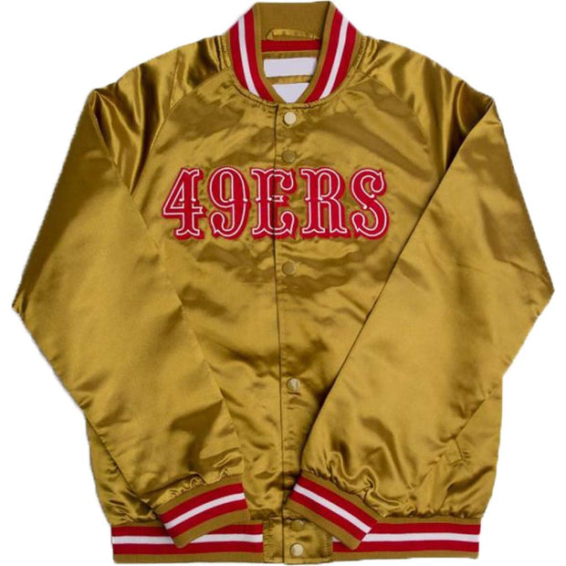 San Francisco 49ers Light Weight Golden Jacket For Men