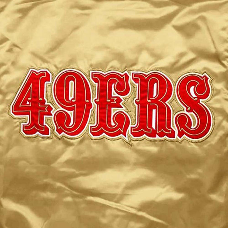 San Francisco 49ers Light Weight Golden Jacket For Men